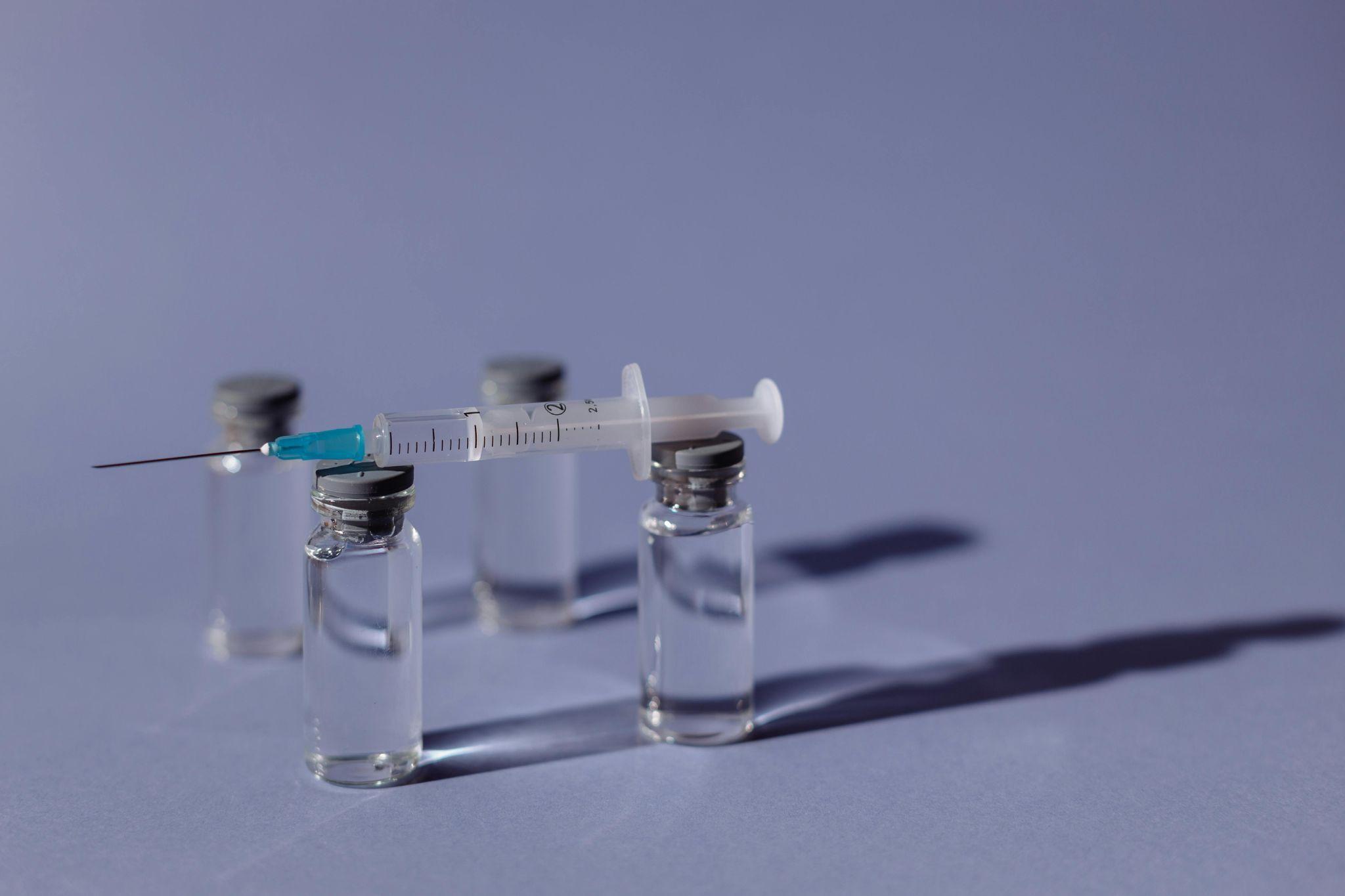 Glass vials and syringe, photo courtesy of Thirdman